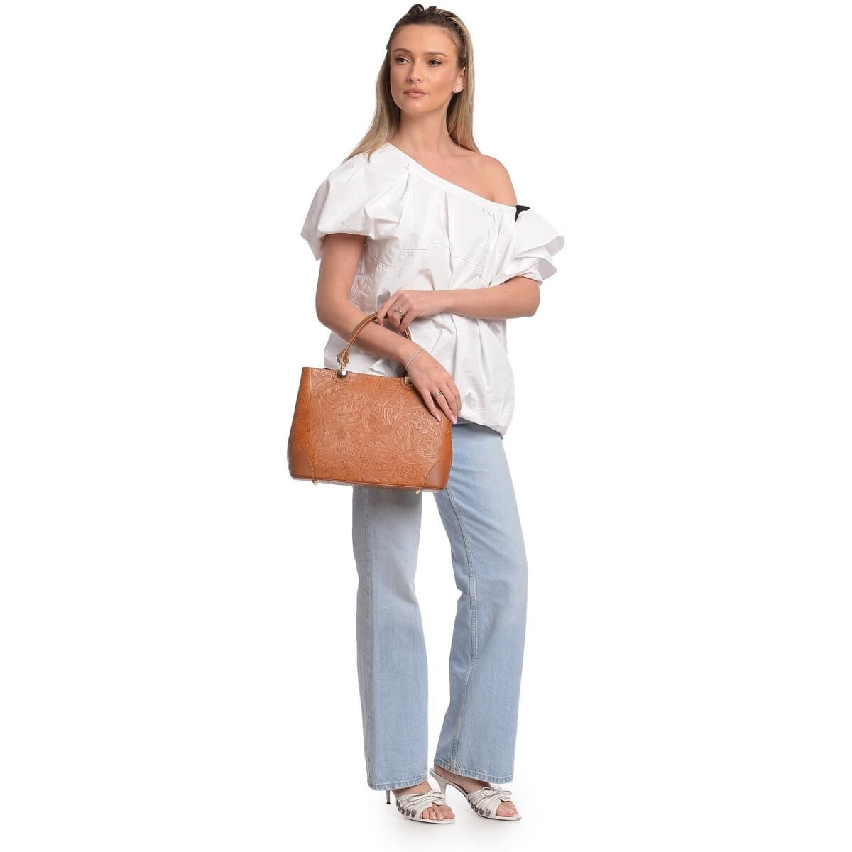 Women's Handbags Anna Luchini Brown