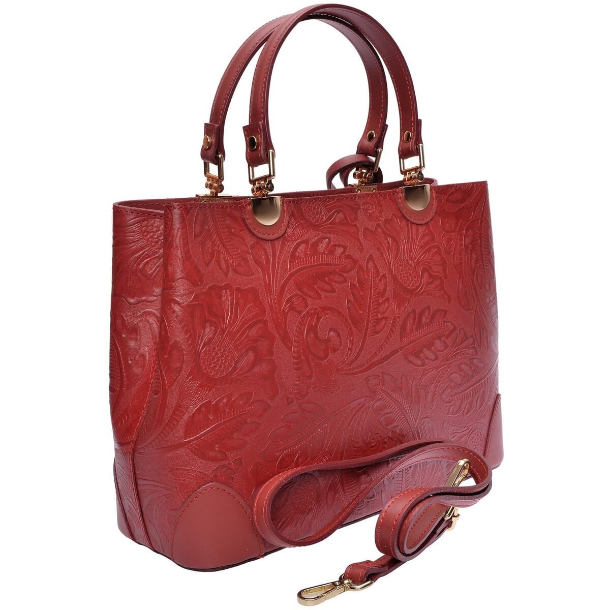 Women's Handbags Anna Luchini Red