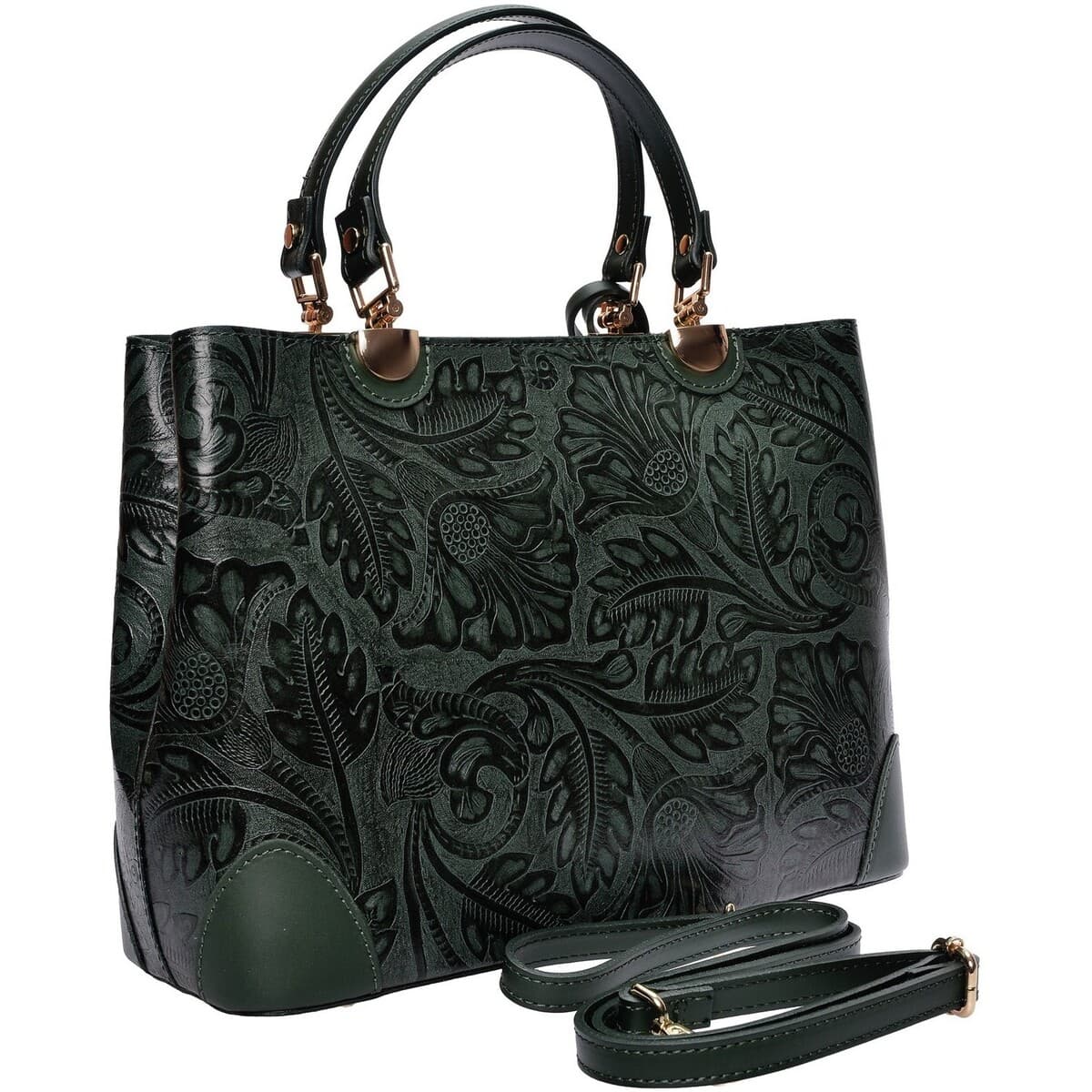 Women's Handbags Anna Luchini Green