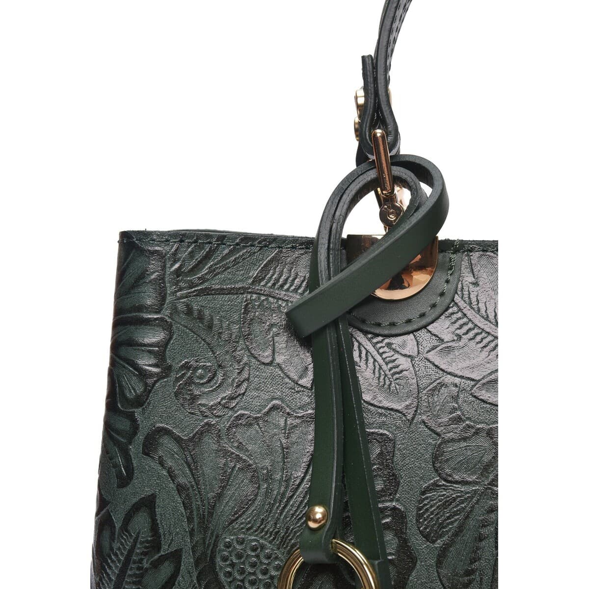 Women's Handbags Anna Luchini Green