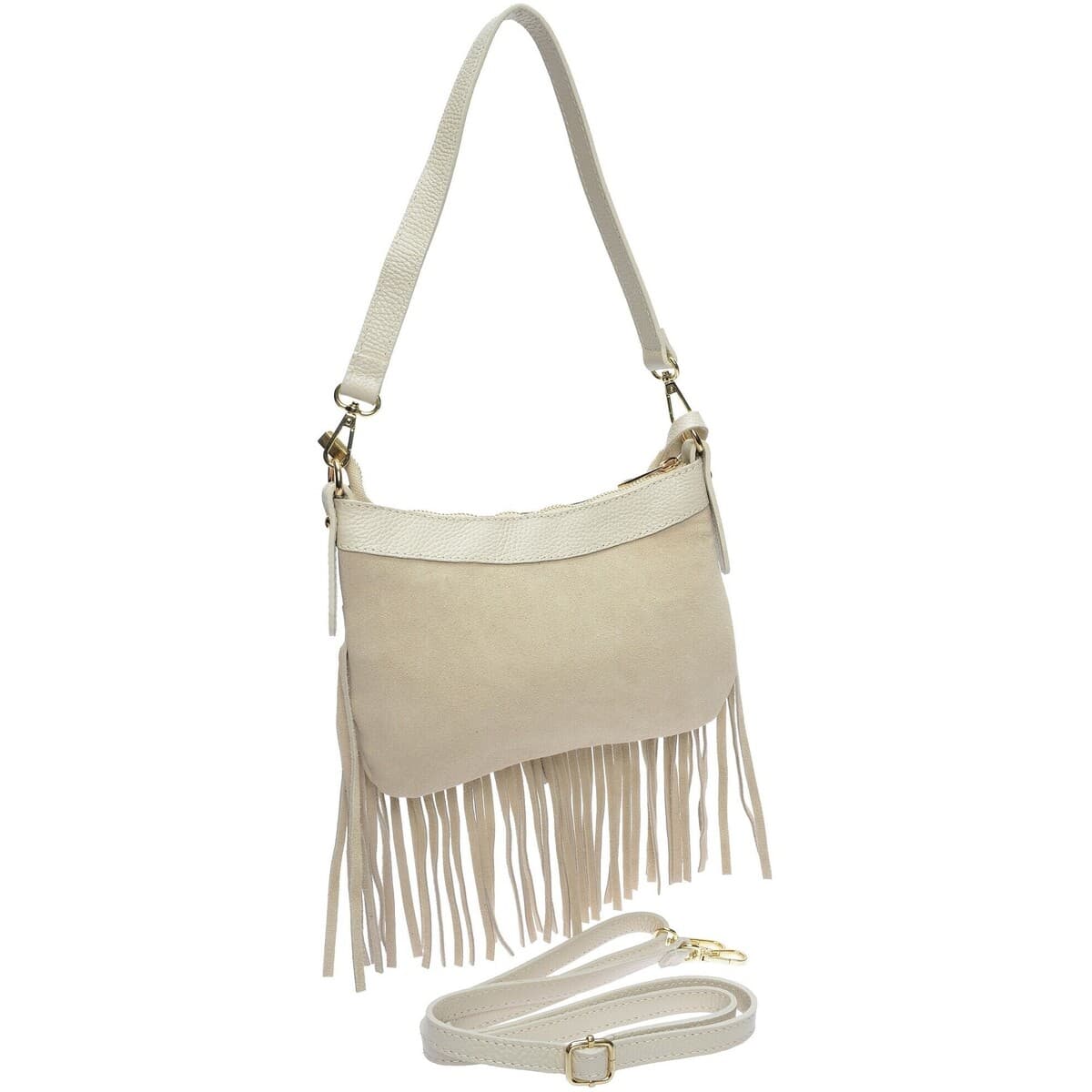 Women's Shoulder Bags Anna Luchini Beige