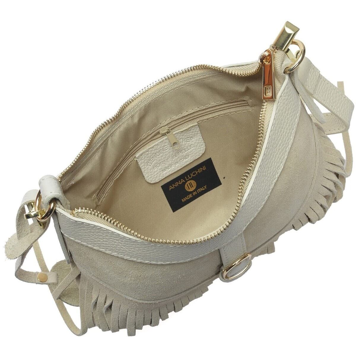 Women's Shoulder Bags Anna Luchini Beige