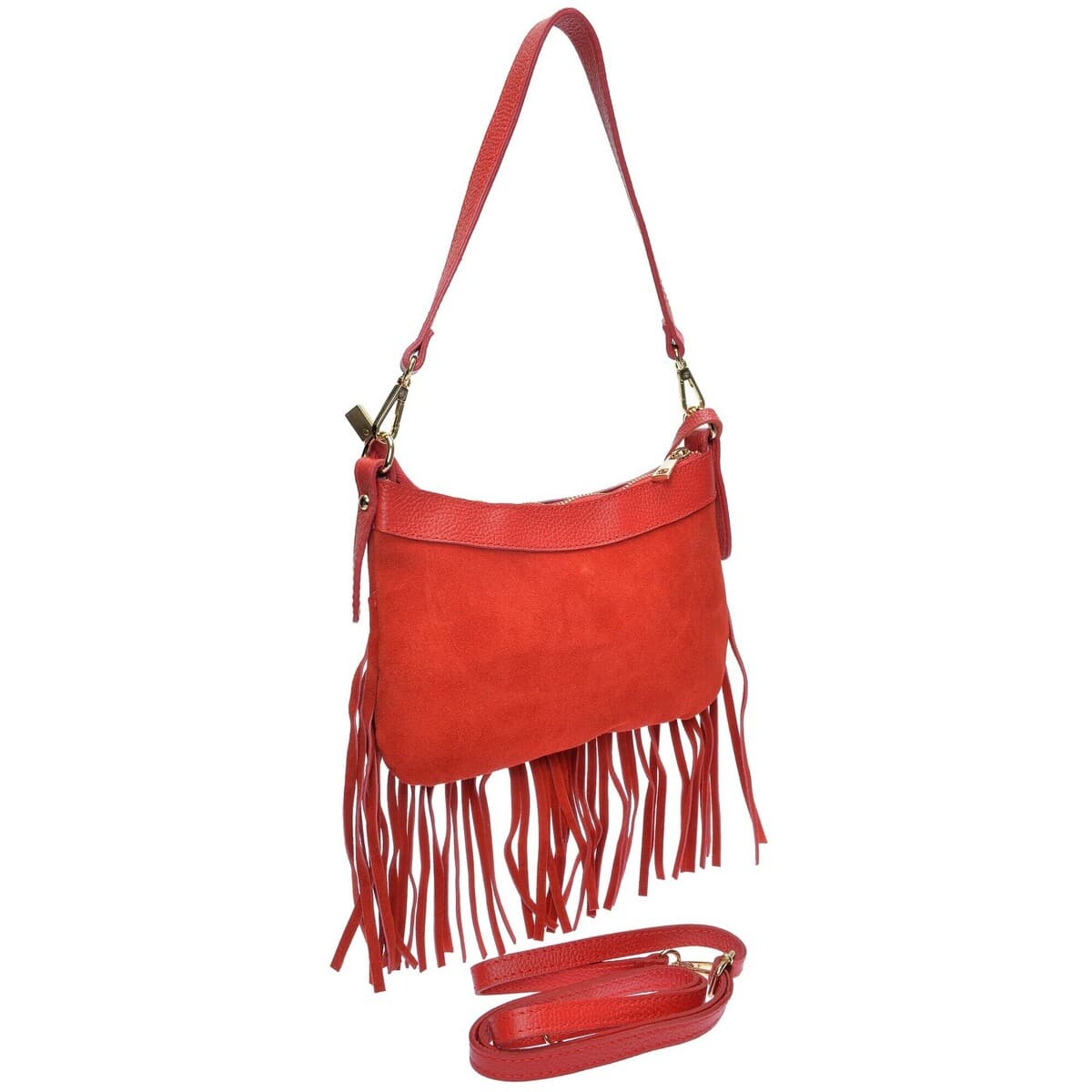 Women's Shoulder Bags Anna Luchini Red