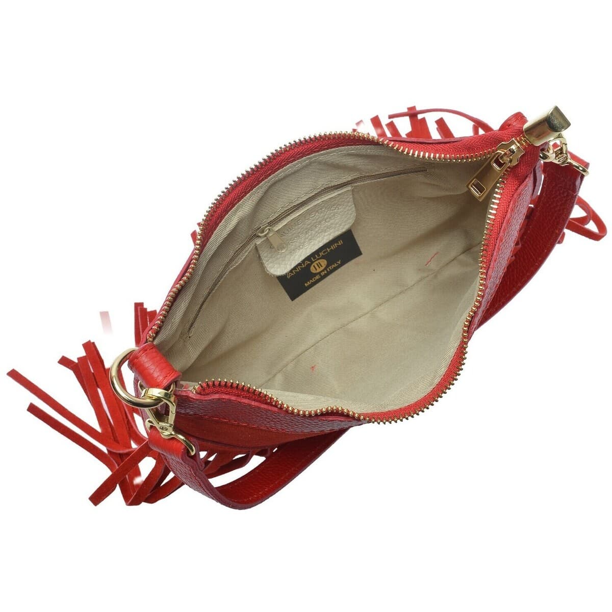 Women's Shoulder Bags Anna Luchini Red