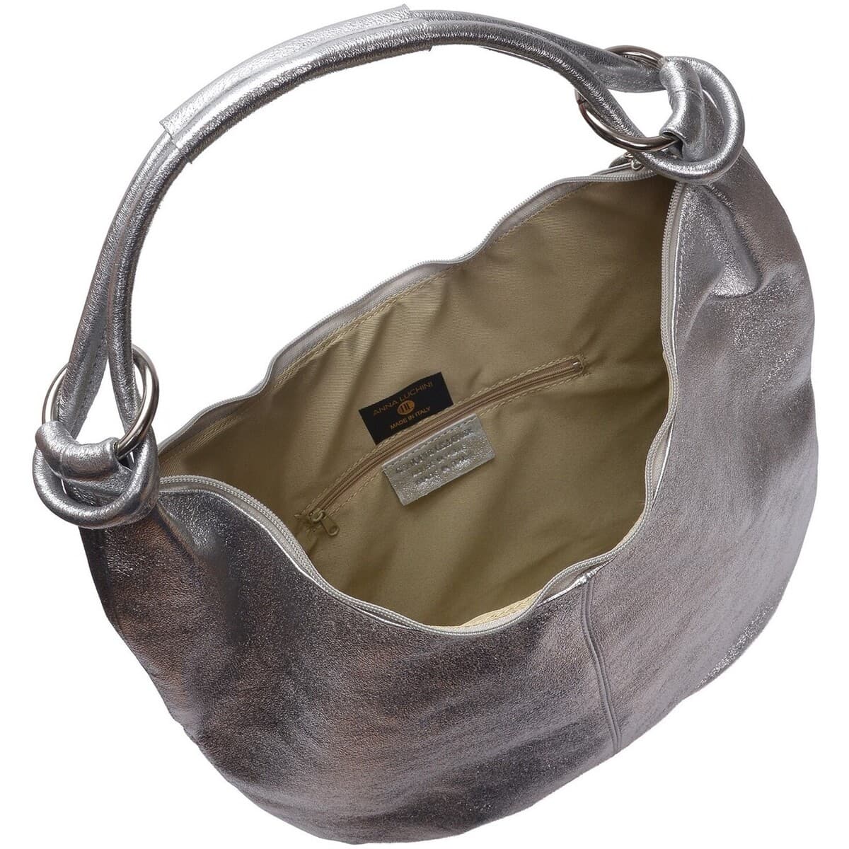 Women's Shoulder Bags Anna Luchini Silver
