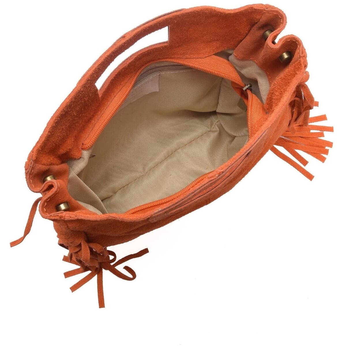 Women's Handbags Anna Luchini Orange