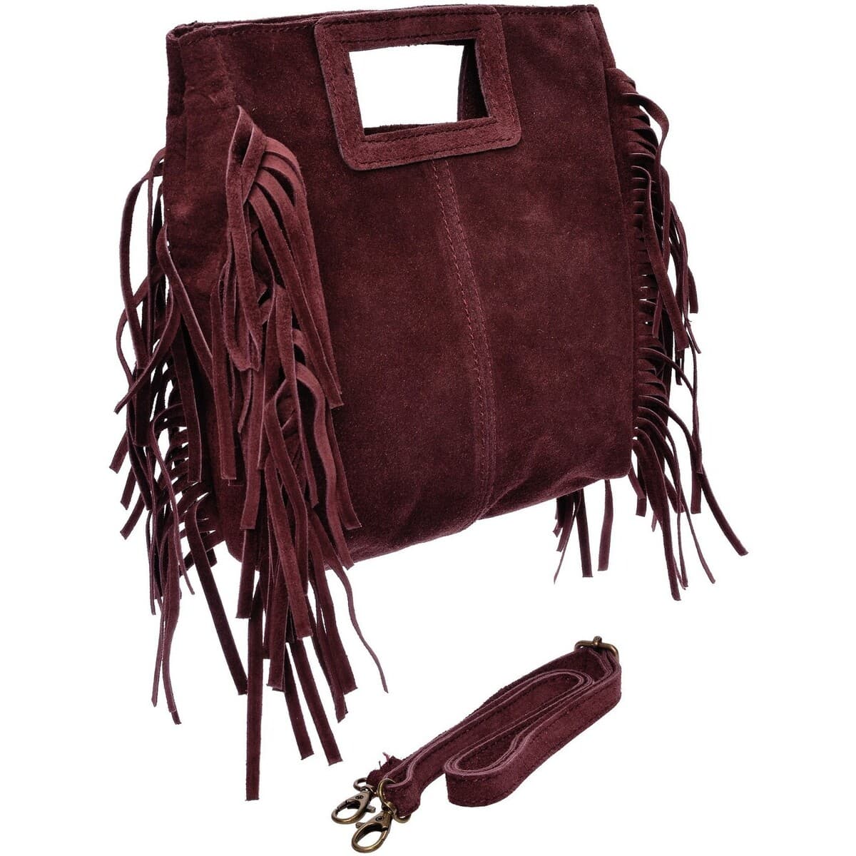Women's Handbags Anna Luchini Bordeaux