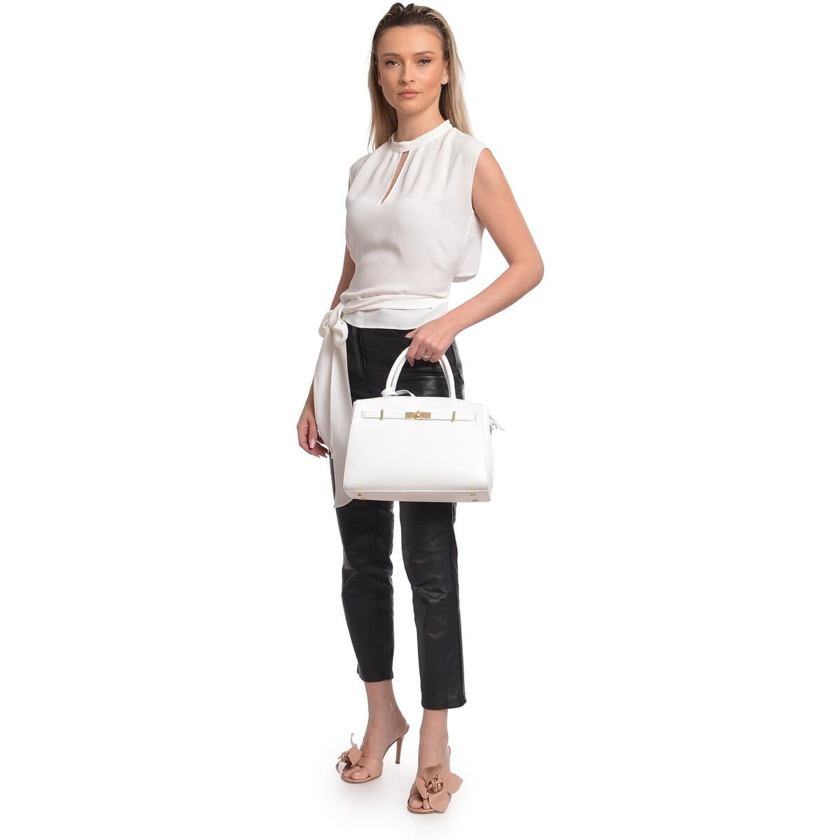 Women's Handbags Isabella Rhea White