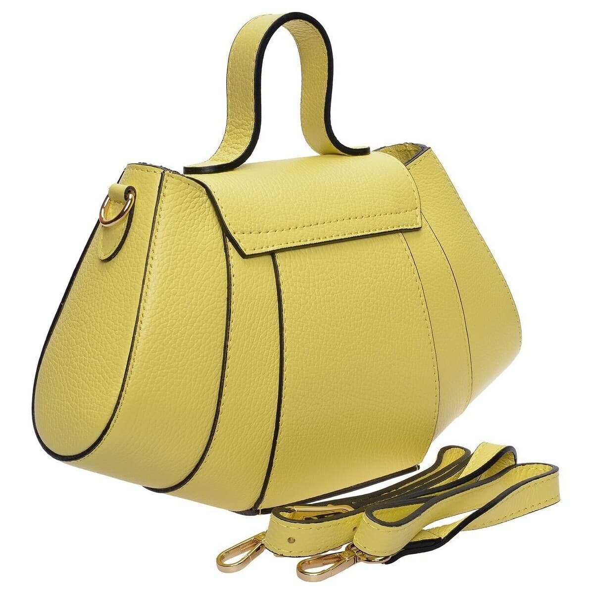 Women's Handbags Luisa Vannini Yellow