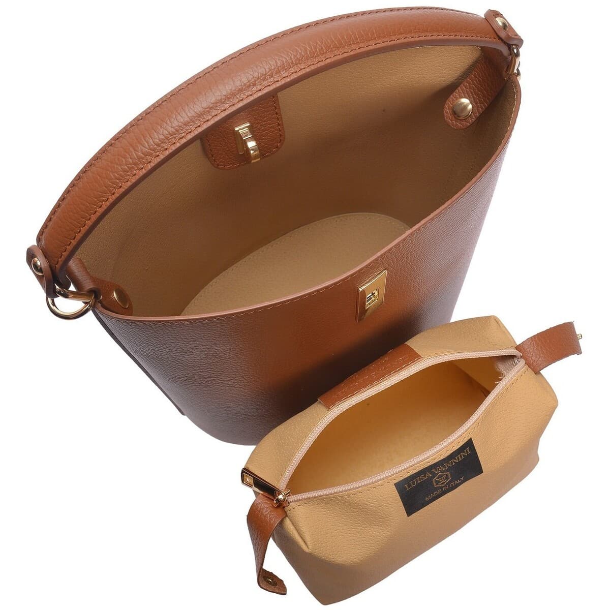 Women's Handbags Luisa Vannini Brown