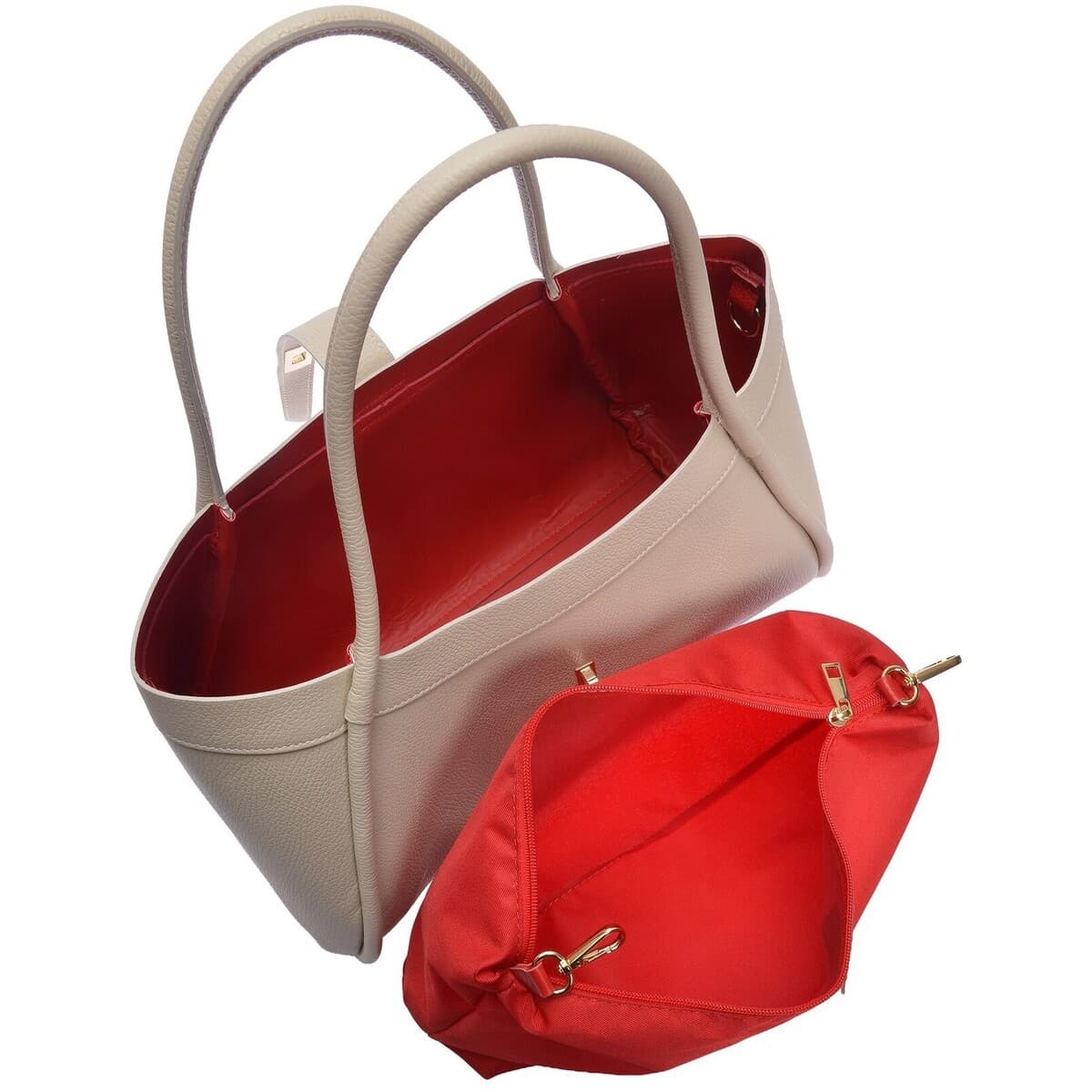 Women's Handbags Luisa Vannini Beige