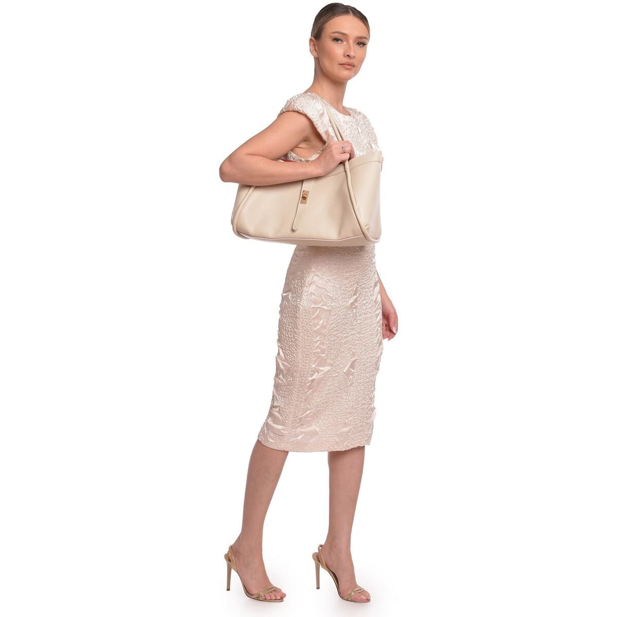 Women's Handbags Luisa Vannini Beige