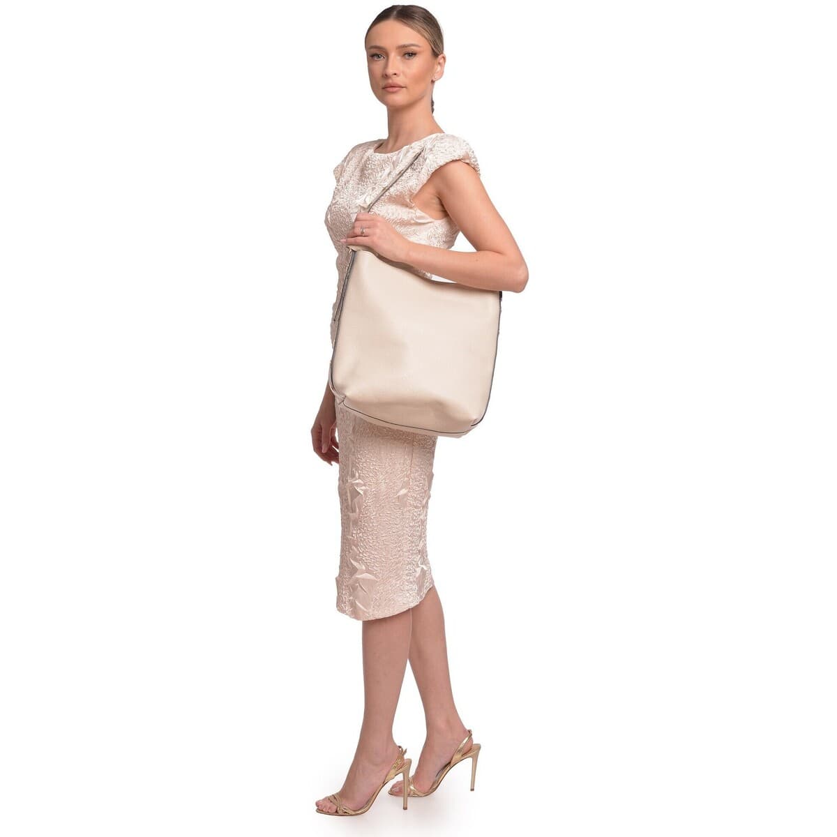 Women's Shoulder Bags Luisa Vannini Beige