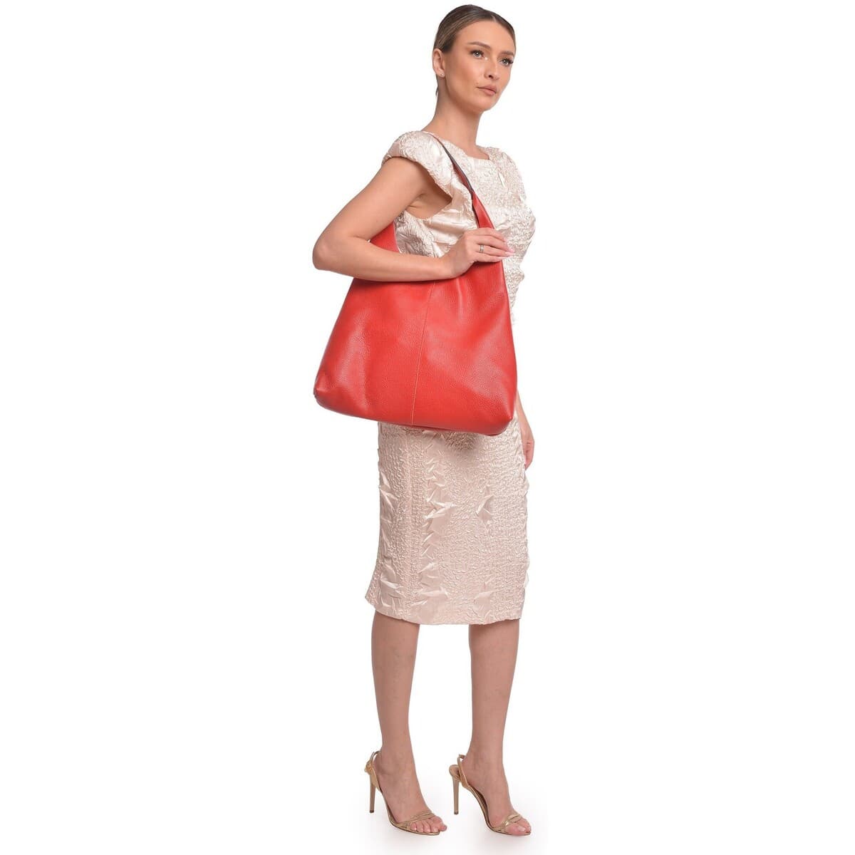 Women's Shoulder Bags Luisa Vannini Red