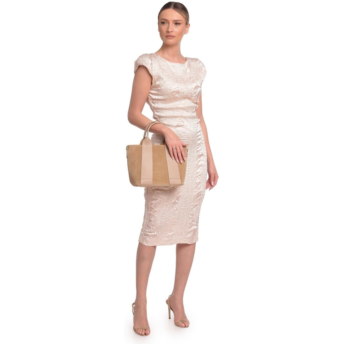 Women's Handbags Luisa Vannini Beige