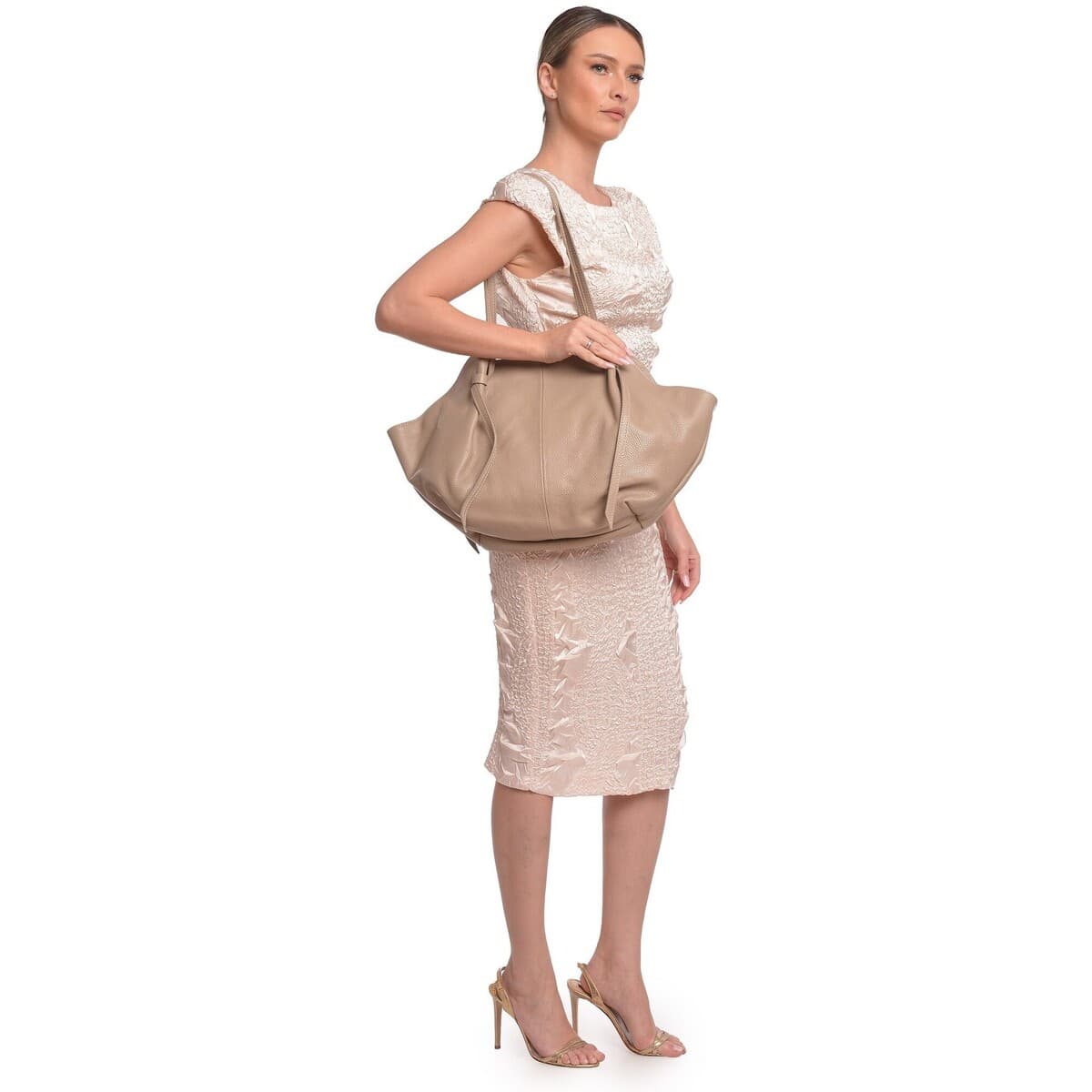 Women's Shoulder Bags Roberta M Beige