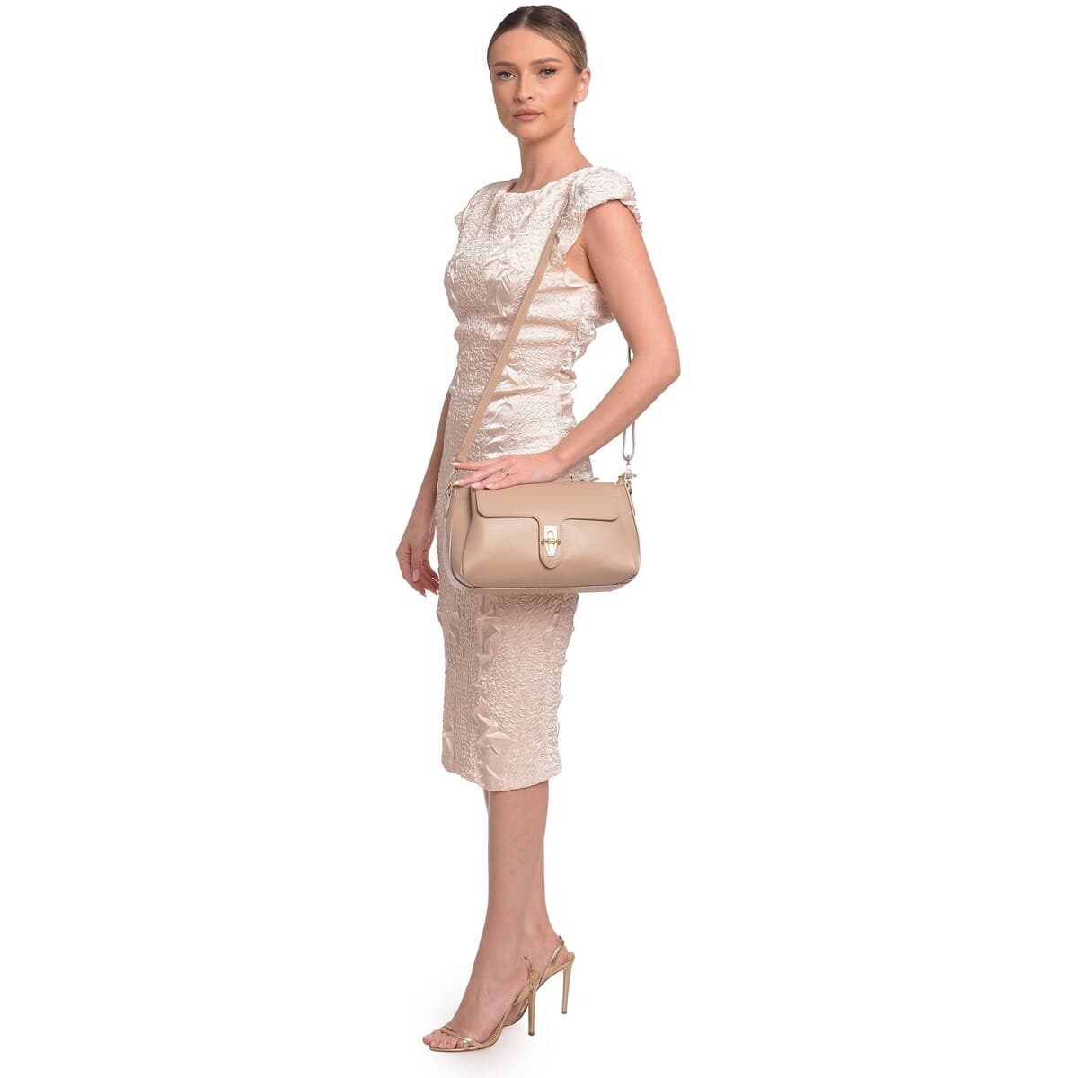 Women's Handbags Roberta M Beige