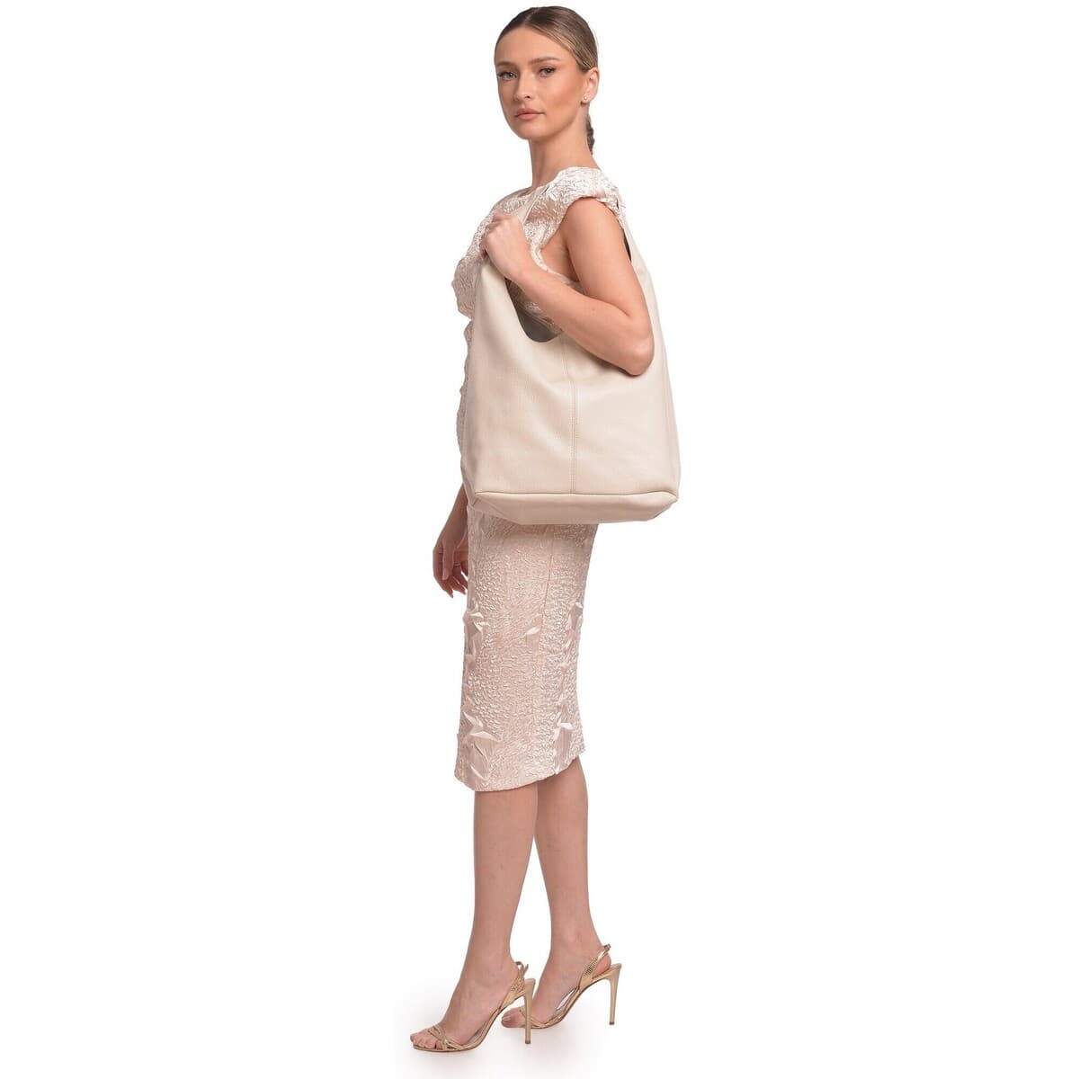 Women's Shoulder Bags Roberta M Beige