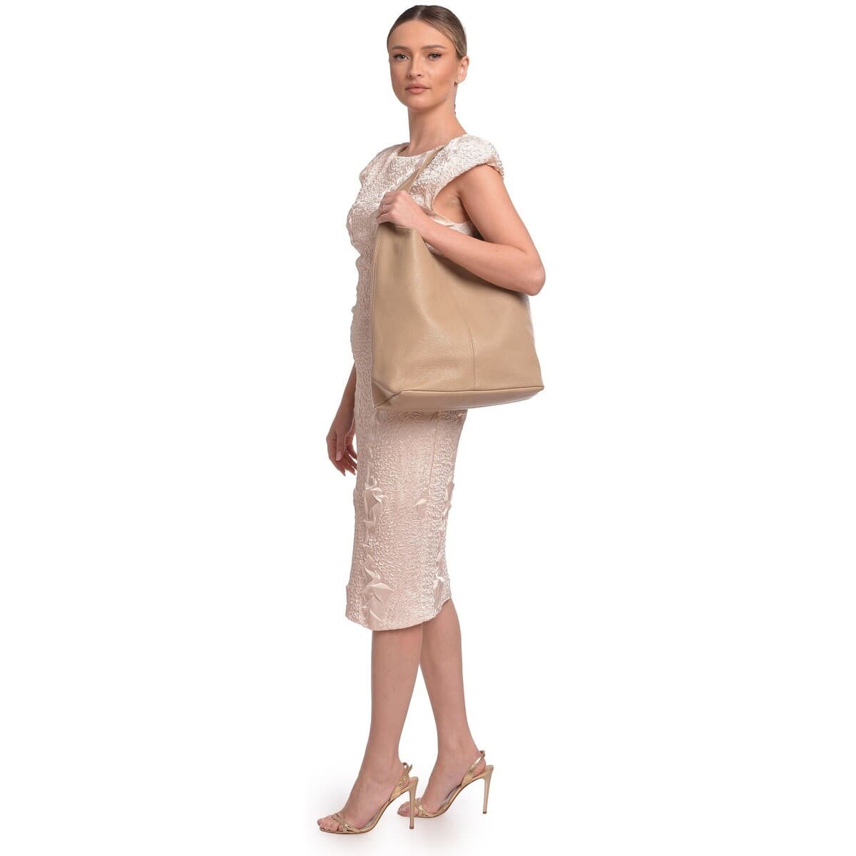 Women's Shoulder Bags Roberta M Beige
