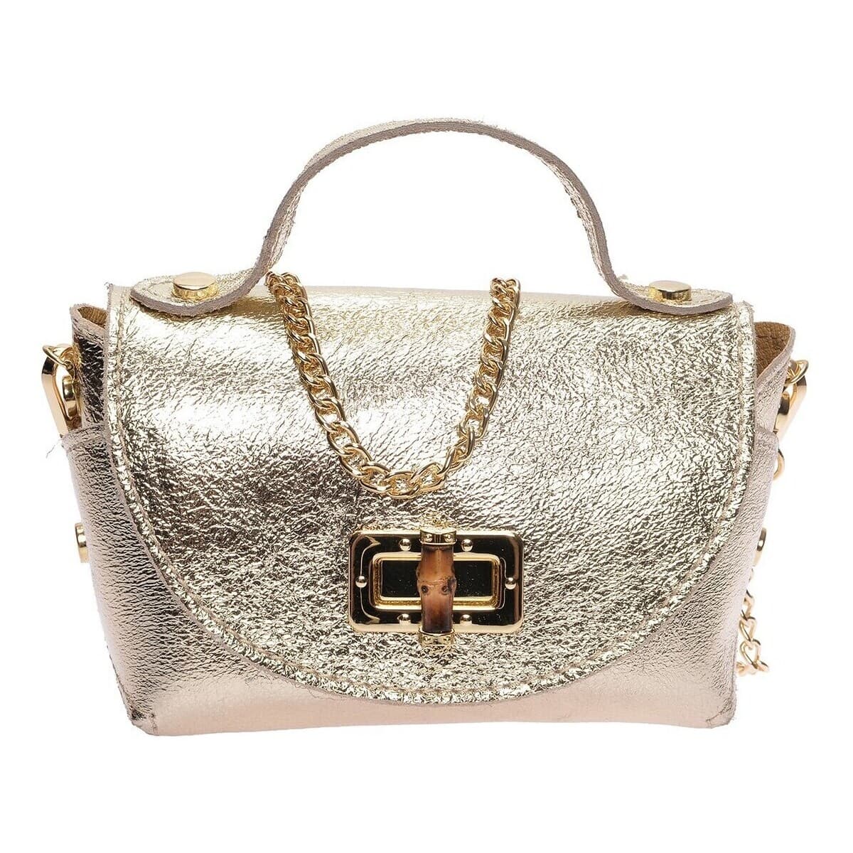 Women's Handbags Roberta M Gold
