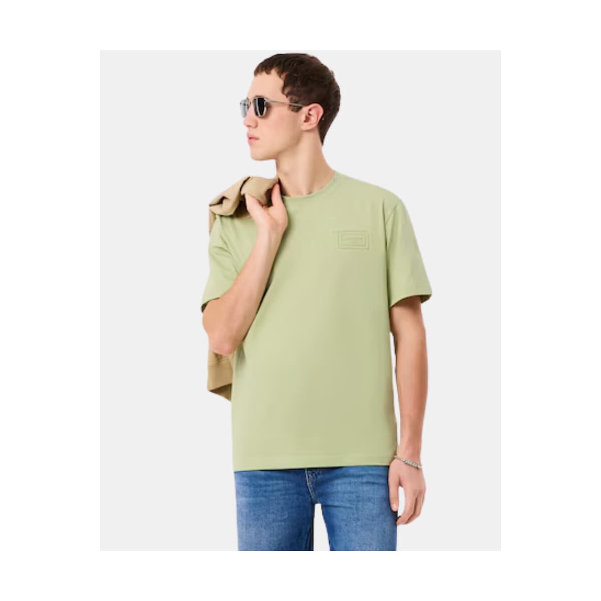 Men's T-Shirts Lacoste Green