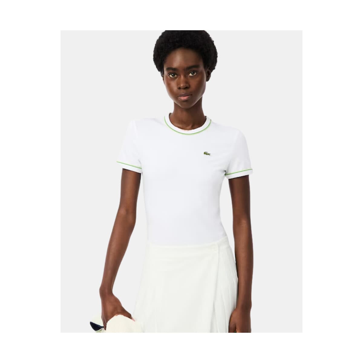 Women's T-Shirts Lacoste White