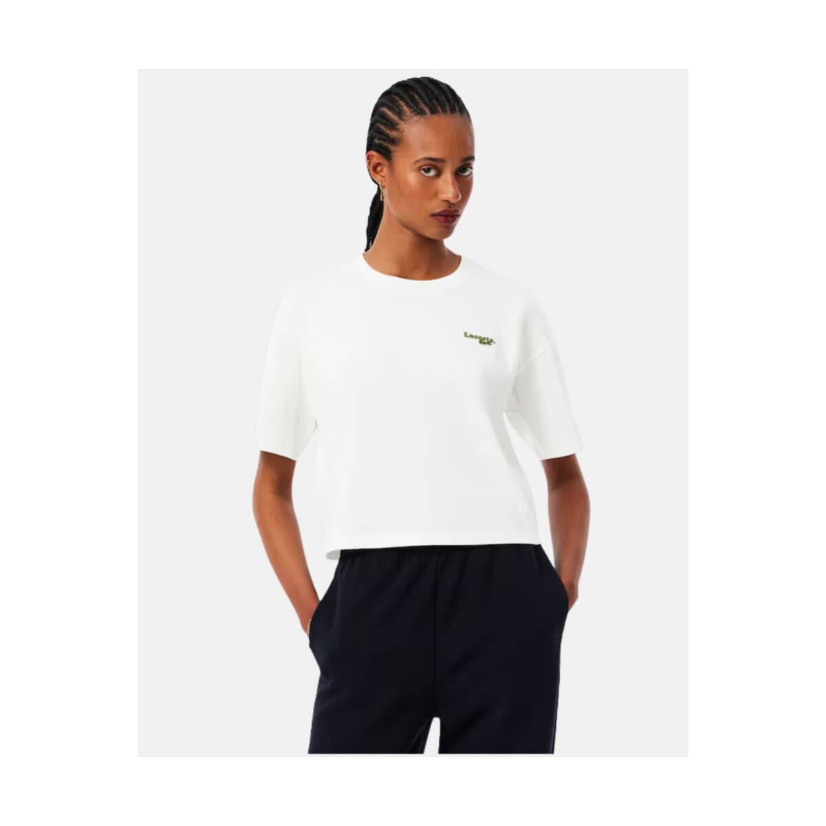 Women's T-Shirts Lacoste White