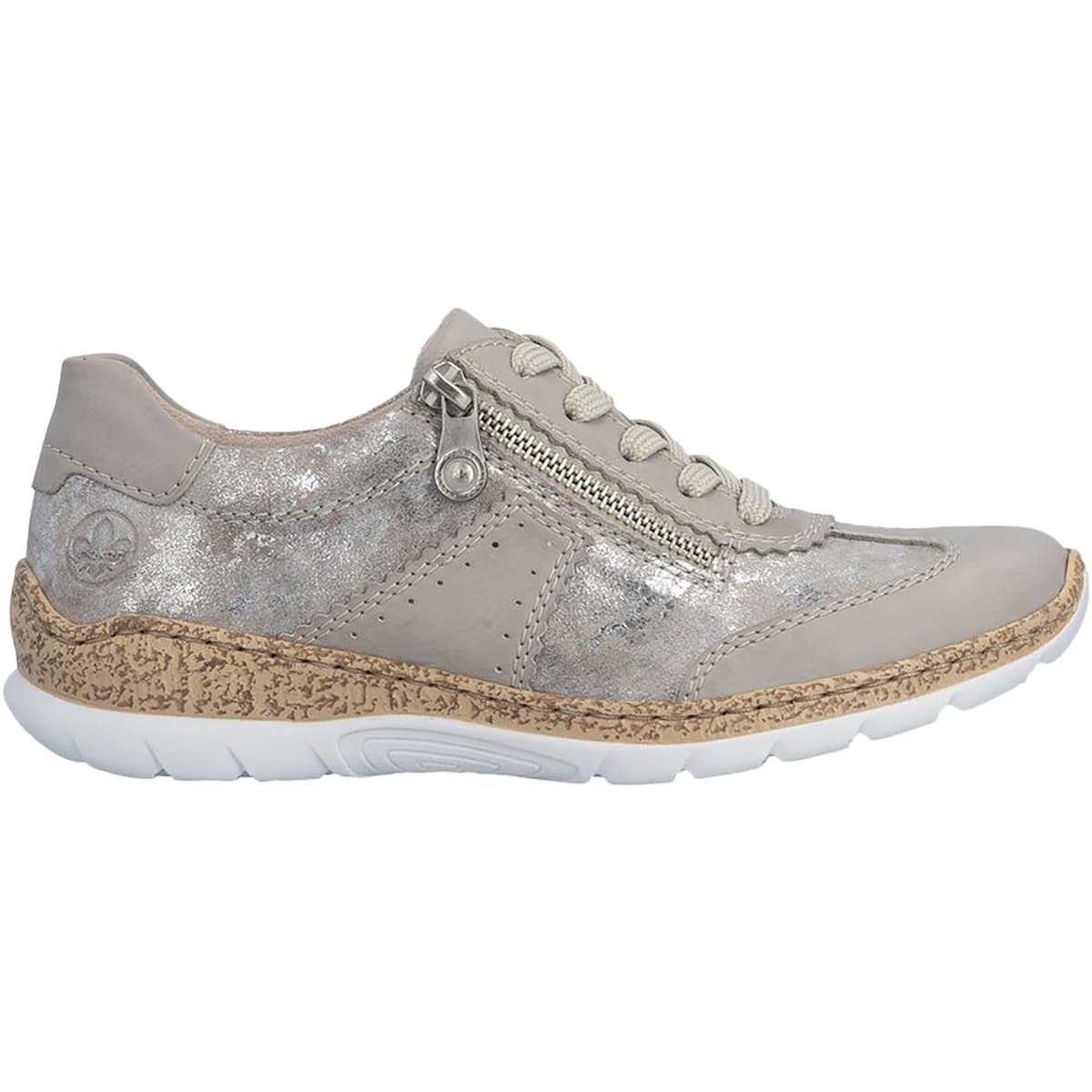 Women's Sneakers Rieker Silver