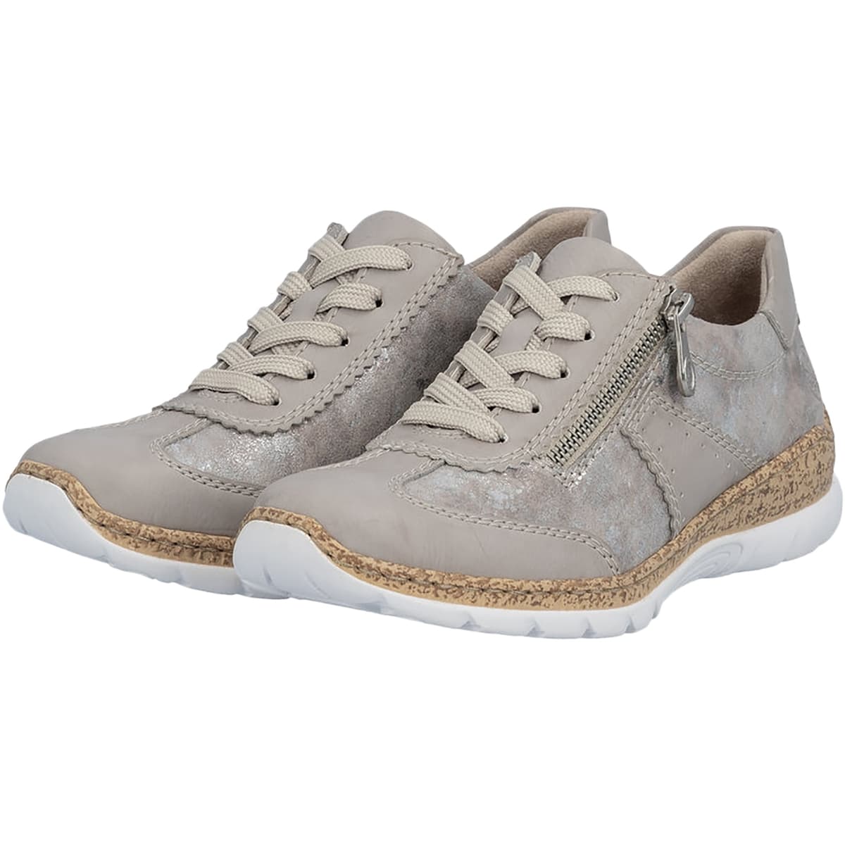 Women's Sneakers Rieker Silver