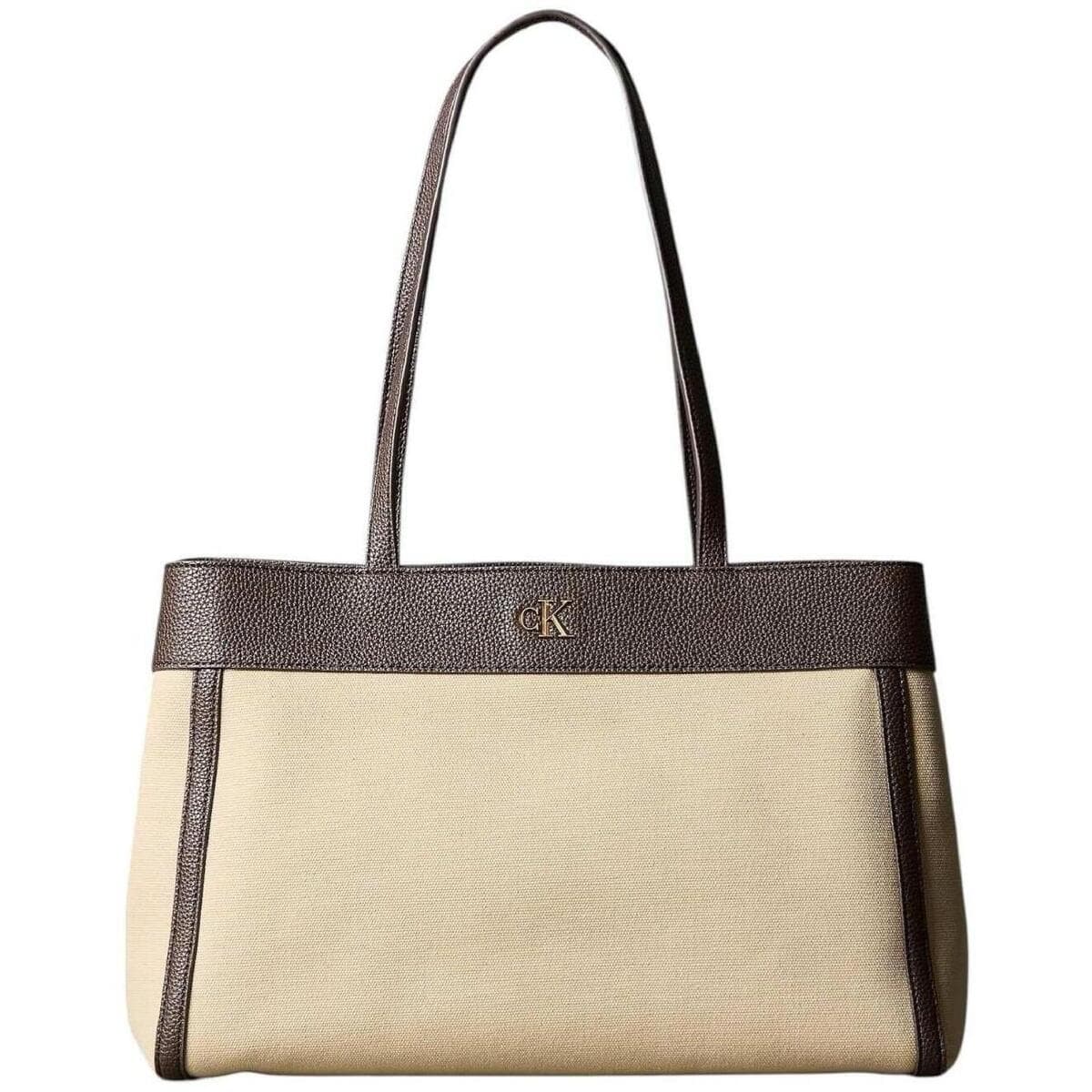 Women's Tote Bags Calvin Klein Beige