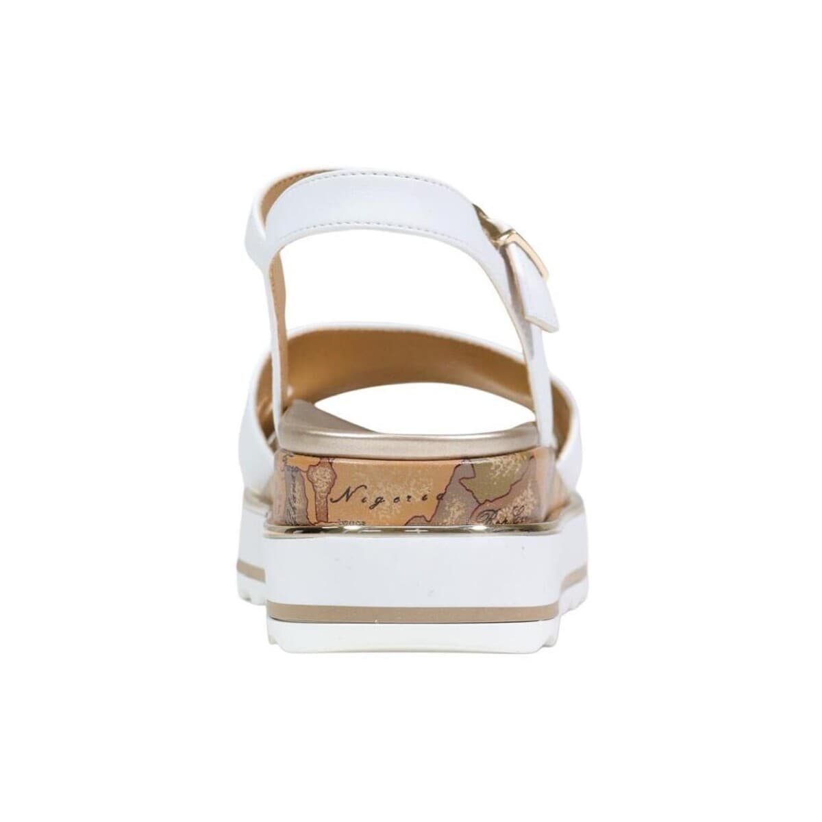 Women's Platforms Alviero Martini White