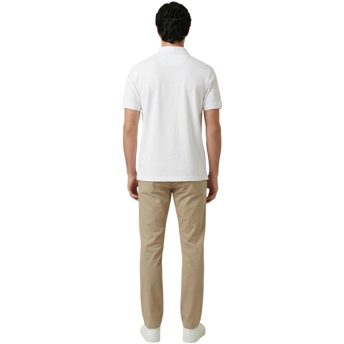 Men's Polo Shirts Gant White
