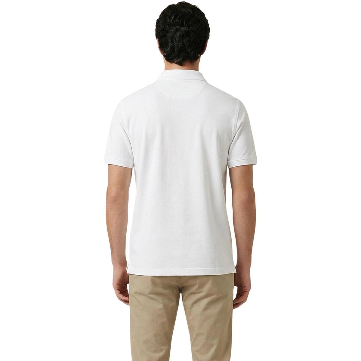 Men's Polo Shirts Gant White