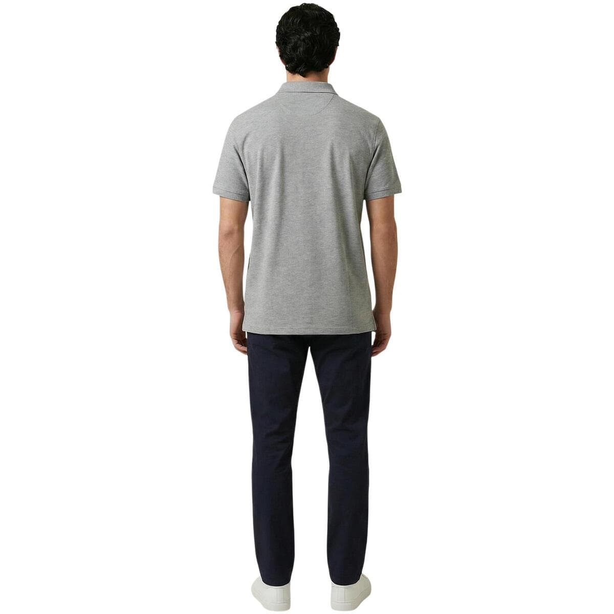 Men's Polo Shirts Gant Gray