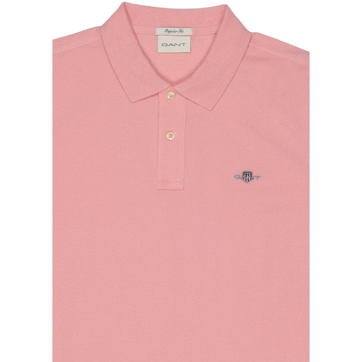 Men's Polo Shirts Gant Pink