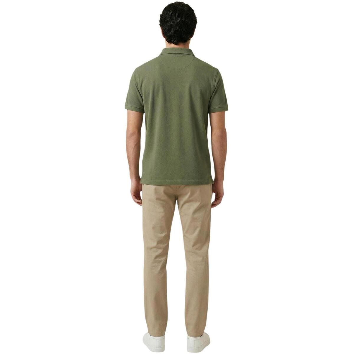 Men's Polo Shirts Gant Green