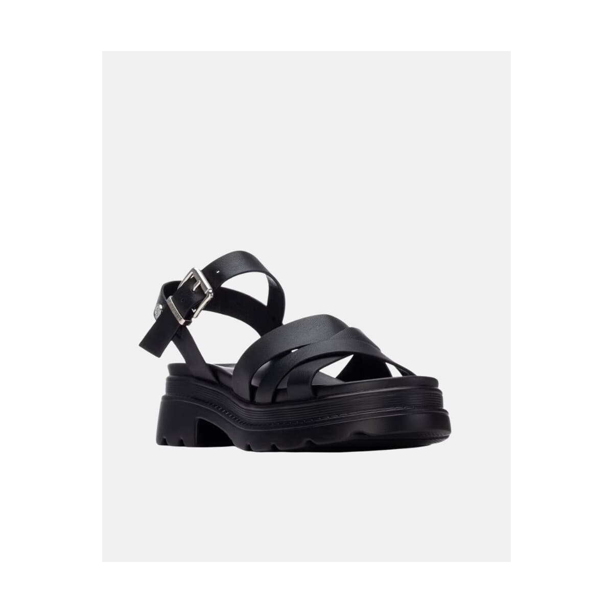 Women's Platforms Refresh Black