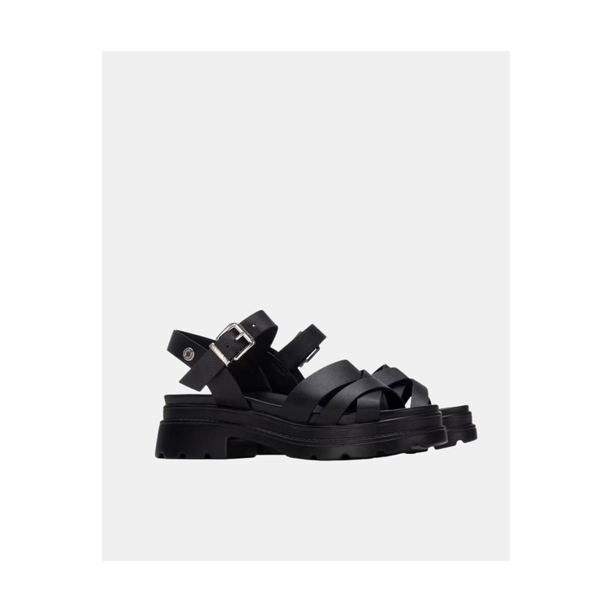 Women's Platforms Refresh Black