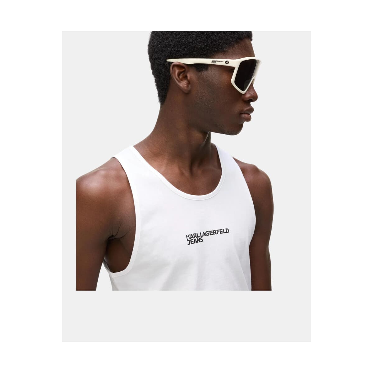 Men's T-Shirts Karl Lagerfeld White