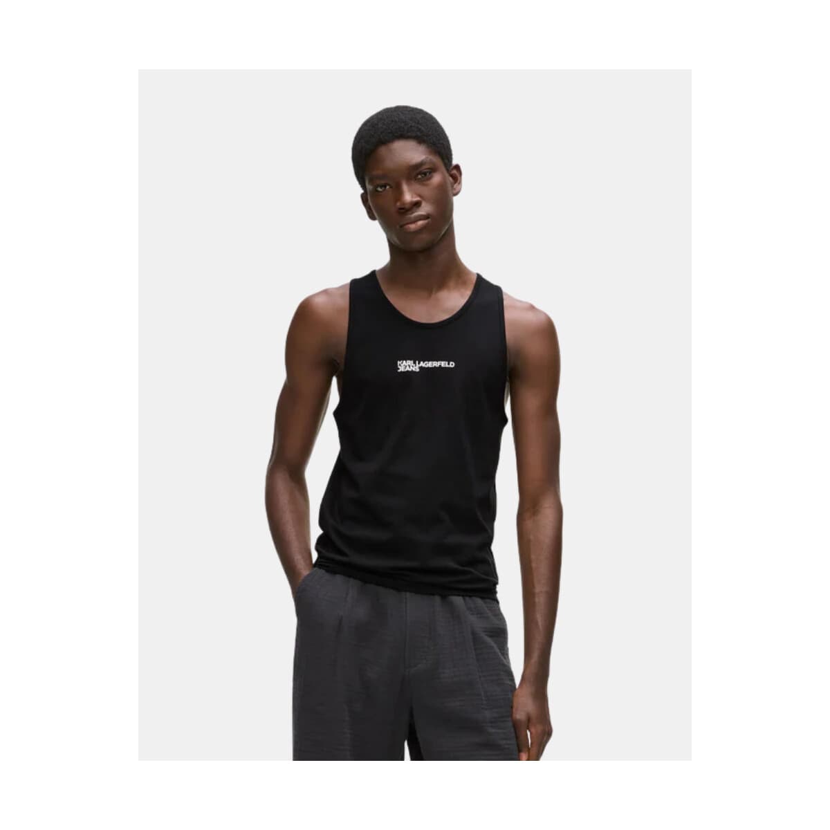 Men's T-Shirts Karl Lagerfeld Black