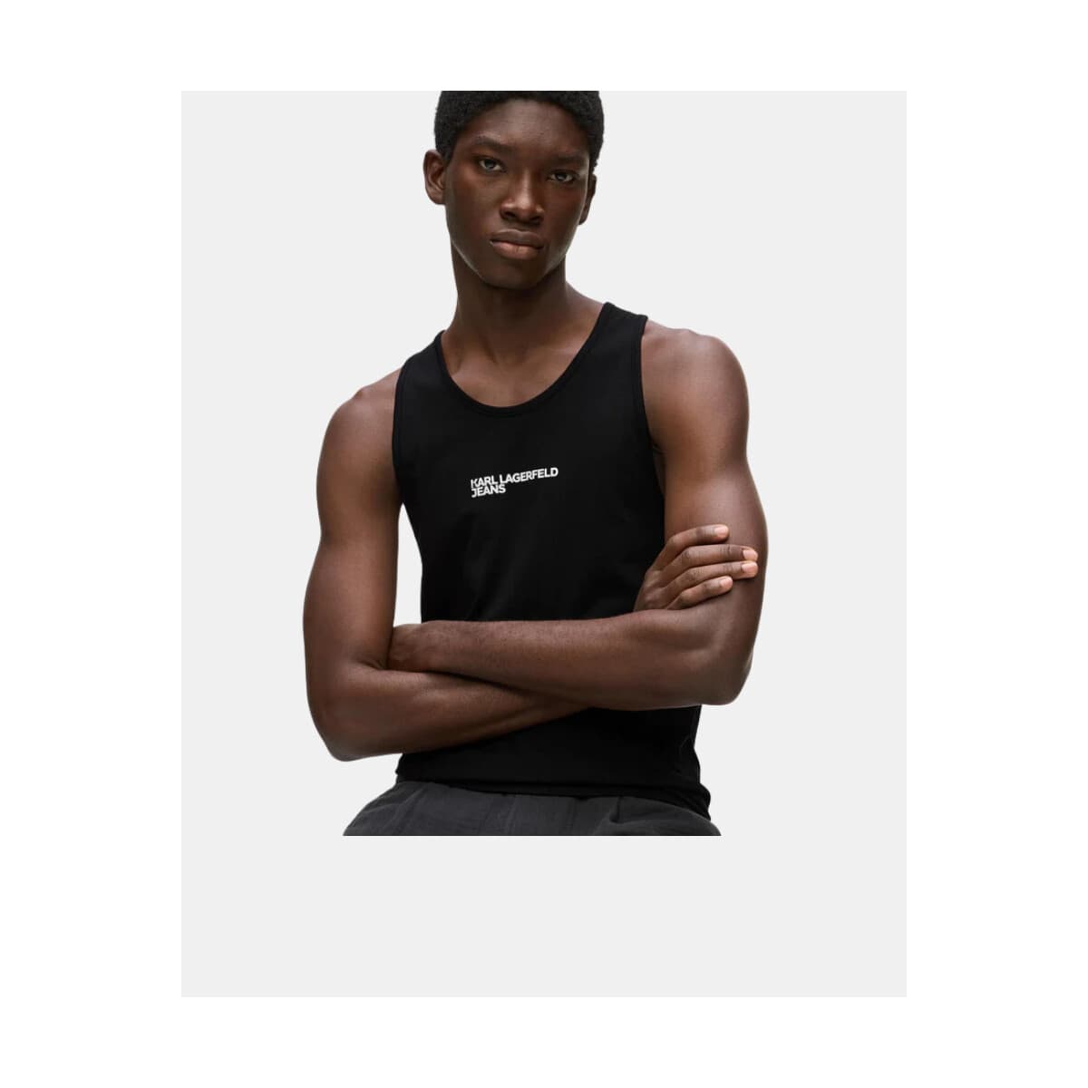 Men's T-Shirts Karl Lagerfeld Black