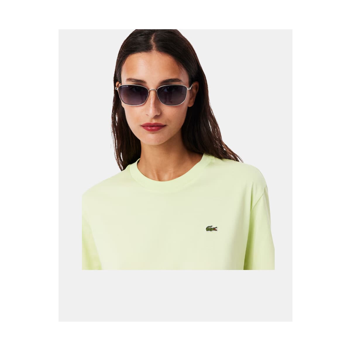Women's T-Shirts Lacoste Green