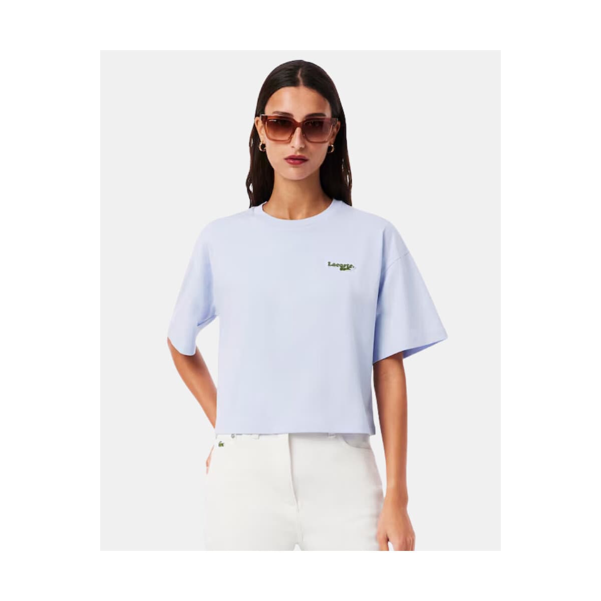 Women's T-Shirts Lacoste Blue