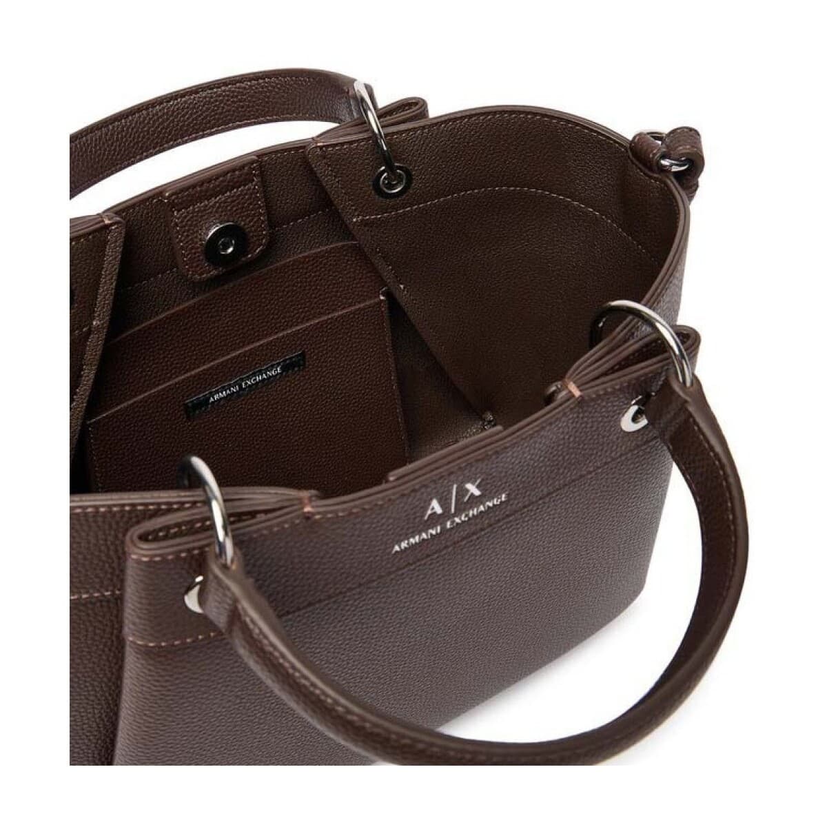Women's Handbags EAX Brown