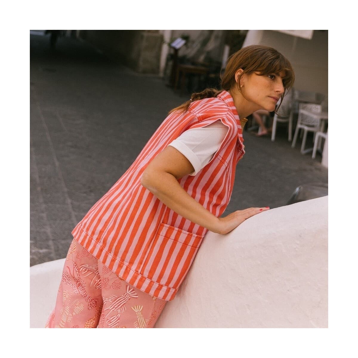 Women's Vests Favorite People Pink