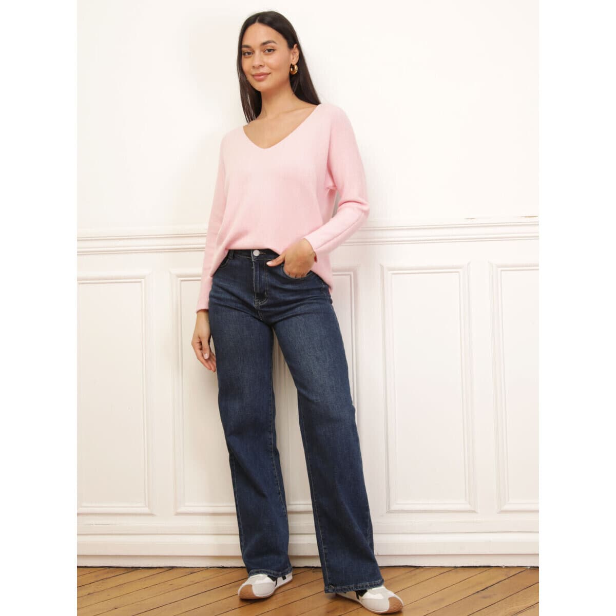 Women's Sweaters La Modeuse Pink