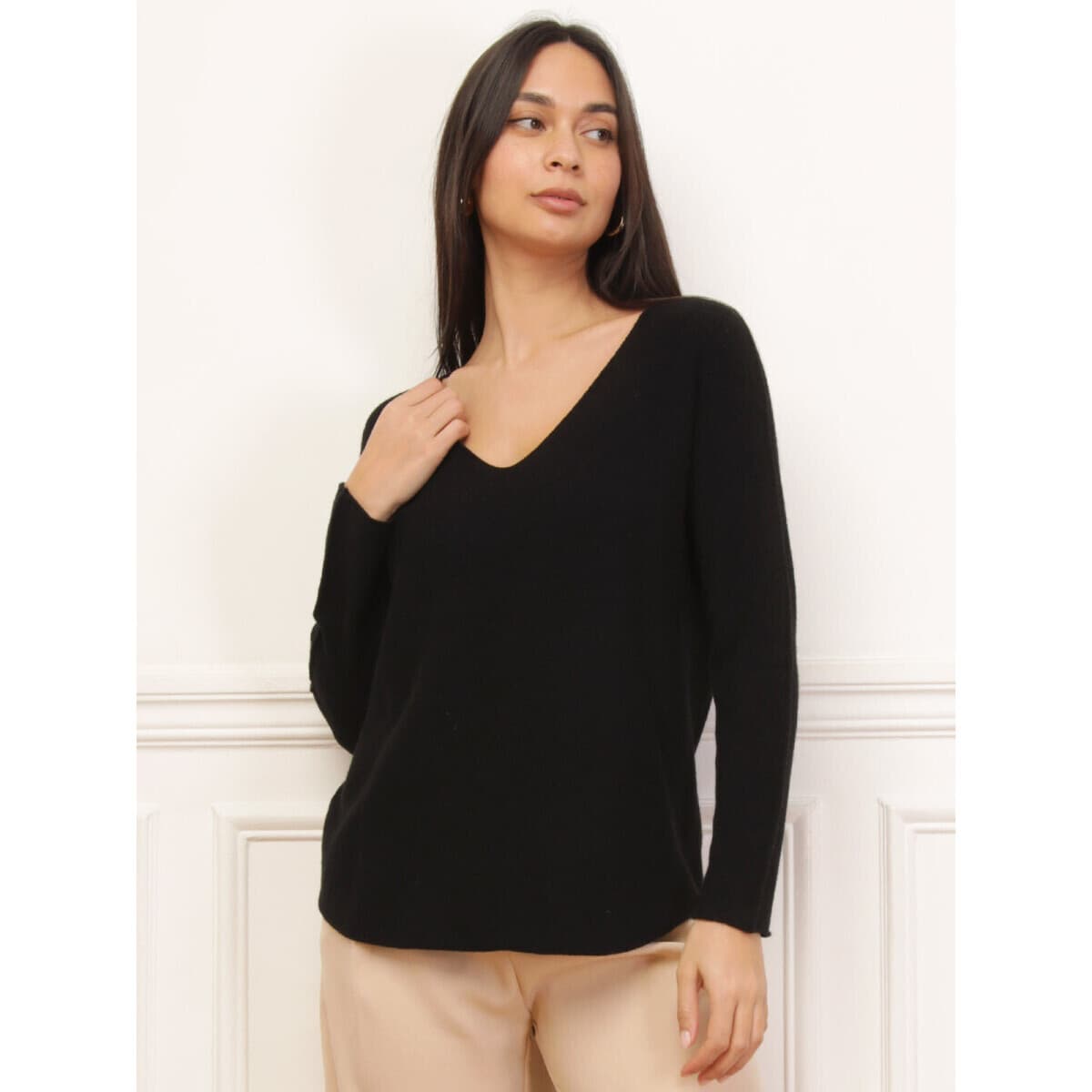 Women's Sweaters La Modeuse Black