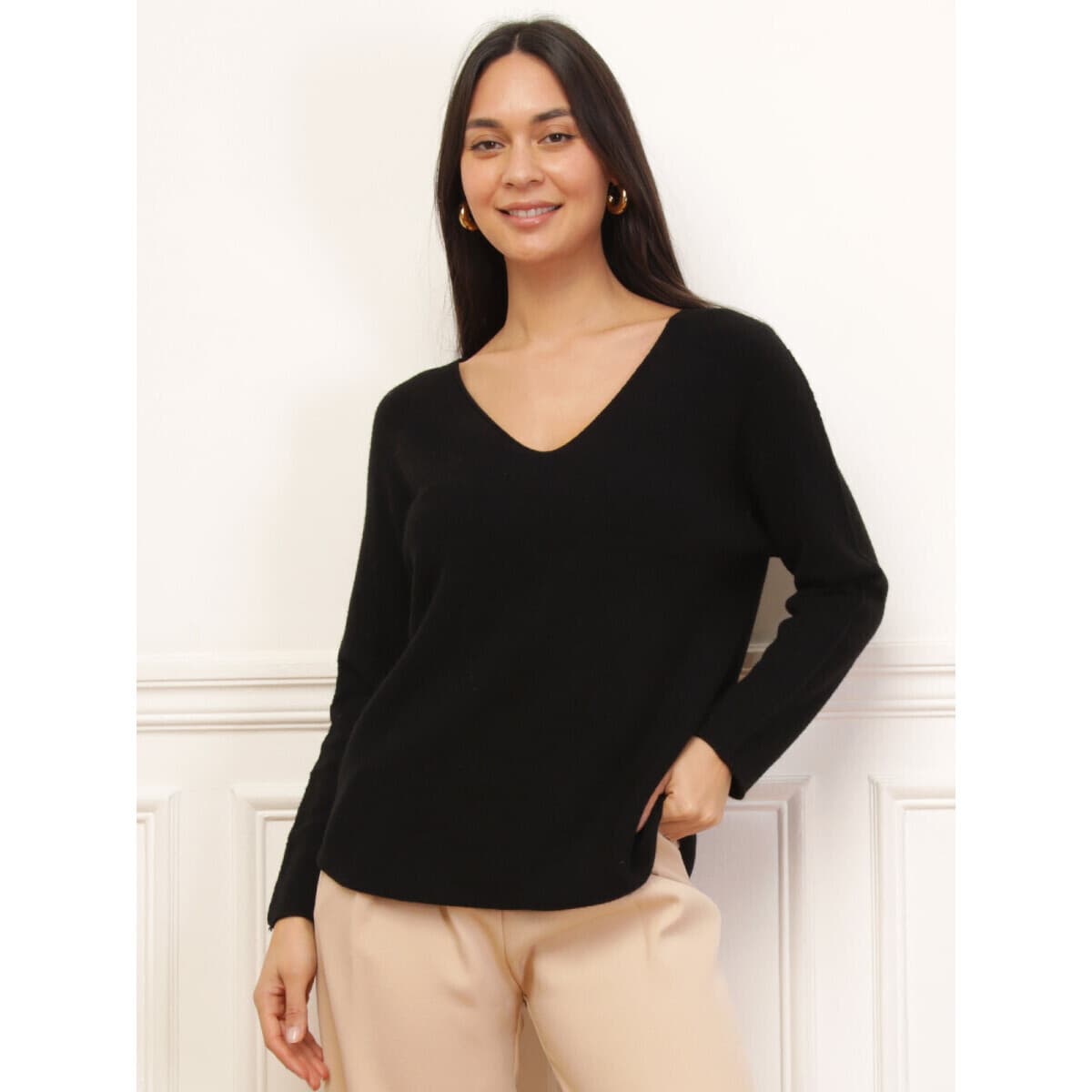 Women's Sweaters La Modeuse Black