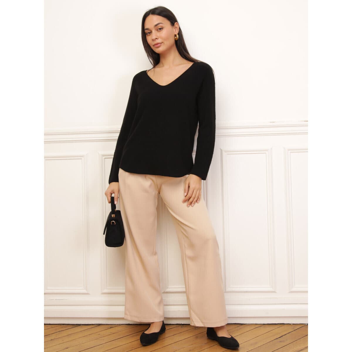 Women's Sweaters La Modeuse Black