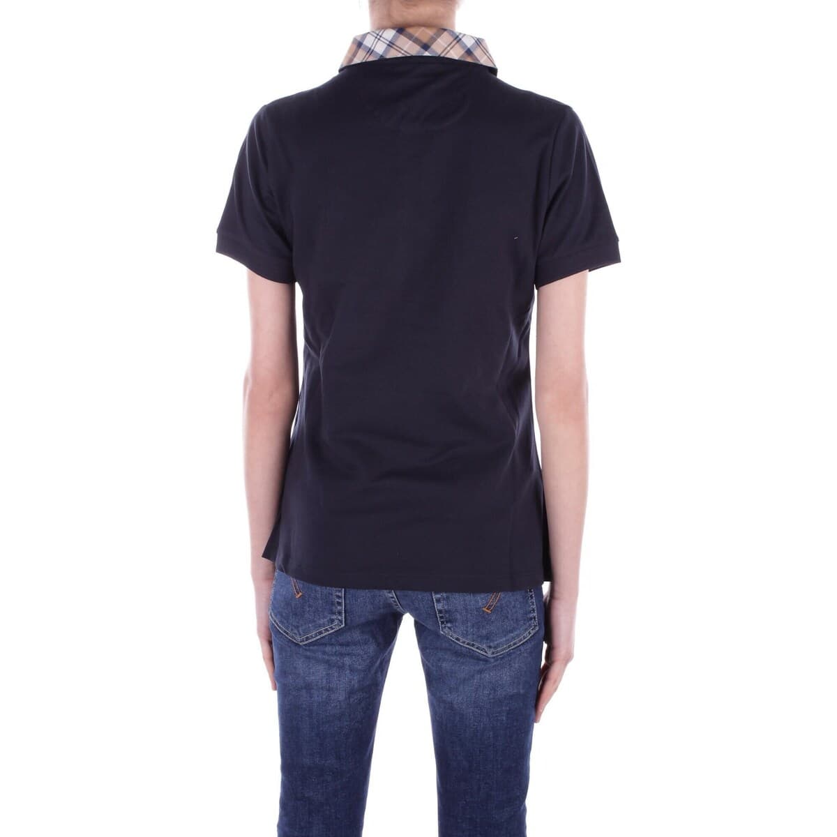 Women's Polo Shirts Barbour Blue